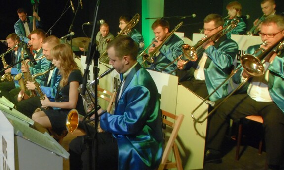 Koncert Big Bandu UZ w Filharmonii Zielonogórskiej