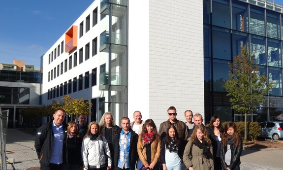 Pracownicy i studenci WMIiE w Instytucie Matematyki Przemysłowej w Kaiserslautern