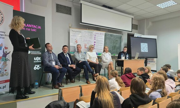 Szerzenie wiedzy o tym, jak ważna jest transplantacja